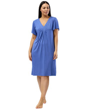 Load image into Gallery viewer, Yuu Short Sleeve Diamond Pleat Nightie Y346dP