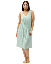 Load image into Gallery viewer, Yuu Sleeveless Vintage Green Nightie Y463V