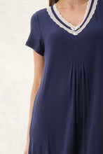 Load image into Gallery viewer, Givoni Comfortable Nightie - Navy with inner bra shelf 6LE71