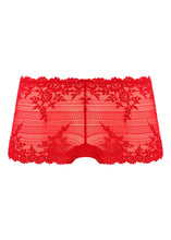 Load image into Gallery viewer, Embrace Lace Boyshort Red