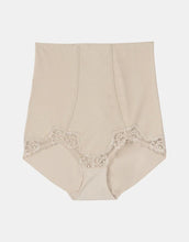 Load image into Gallery viewer, HH007 Hush Hush Lace Panel High Waist Control Pant - 1 left in nude size 18