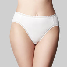 Load image into Gallery viewer, The Knicker Cotton Classic Hi Cut Brief