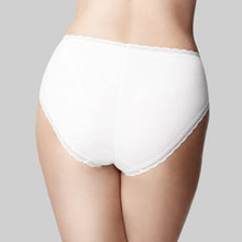 Load image into Gallery viewer, The Knicker Cotton Classic Hi Cut Brief