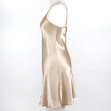 Load image into Gallery viewer, Carmen Kirstein 100%Silk Slip Chemise Nightie NZ Made.
