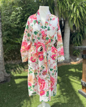 Load image into Gallery viewer, Blazing Daisy Cotton Kimono