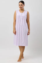 Load image into Gallery viewer, Schrank Peony Sleeveless Nightie SK418P5 Pink and Blue