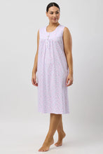Load image into Gallery viewer, Schrank Peony Sleeveless Nightie SK418P5 Pink and Blue