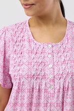 Load image into Gallery viewer, Schrank Baroque Nightie with short Sleeve SK310B5 in Rose only