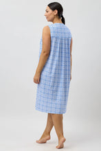 Load image into Gallery viewer, Schrank Baroque Sleeveless Nightie in Rose Pink or Indigo Blue SK411B5