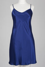 Load image into Gallery viewer, Carmen Kirstein 100%Silk Slip Chemise Nightie NZ Made.