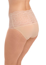 Load image into Gallery viewer, Laceease Brief Knicker Smoothease with lace top by Fantasie fl2330