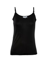 Load image into Gallery viewer, AL/SILK/5PL PureSilk Plain Camisole Adjustable Shoestrings Straps