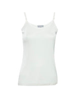 Load image into Gallery viewer, AL/SILK/5PL PureSilk Plain Camisole Adjustable Shoestrings Straps