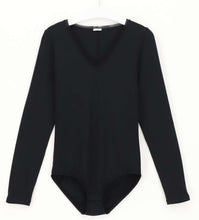 Load image into Gallery viewer, Oroblu Perfect Line Bodysuit Modal and Cotton in Black - 1 left in size Medium